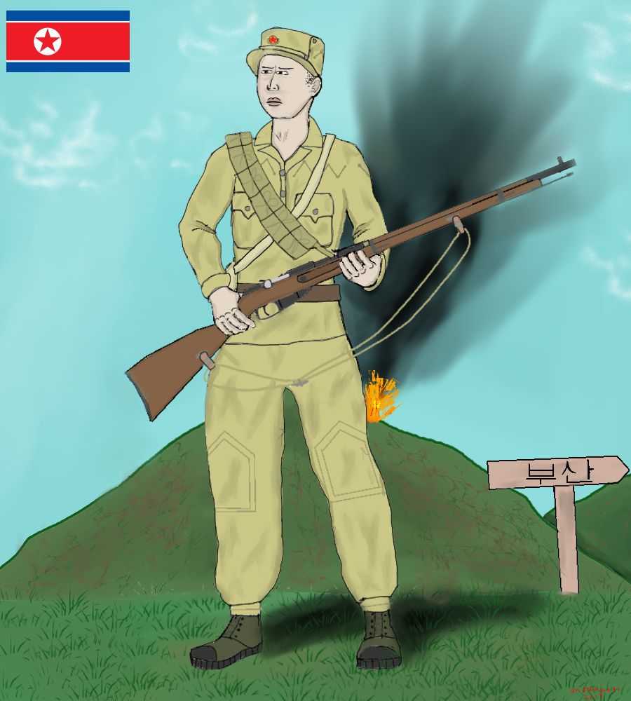 North Korean soldier 1950-1953 Summer by colt91