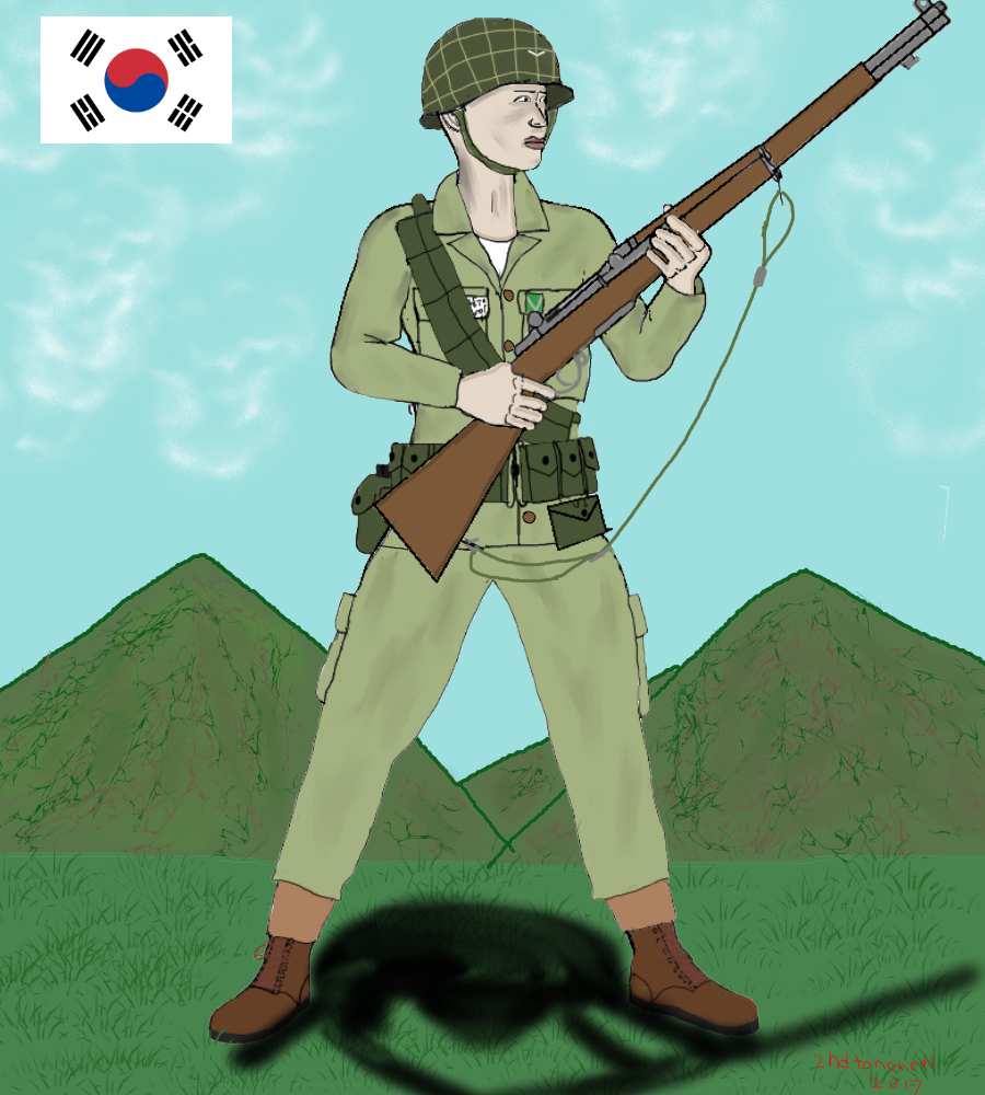 South Korean soldier (Summer) by colt91