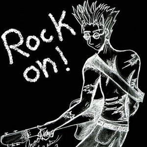 rock n' roll Vash *please comment* by comet_princess