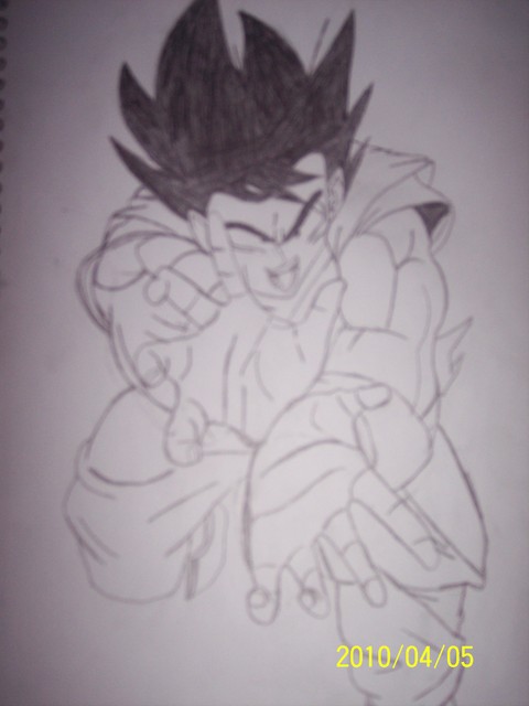 Goku kamehameha by conman554