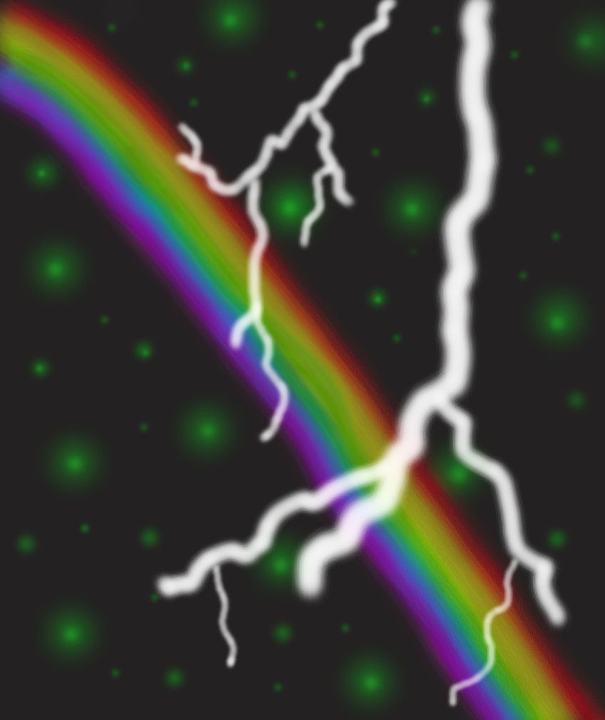 The Lightning Rainbow by constantblush