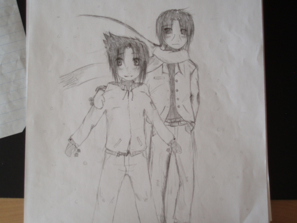 Sasuke and Itachi by cooldudep