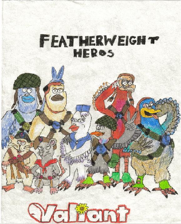 Valiant - Featherweight Heros by corpsebecky