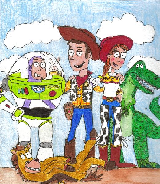 Toy Story Gang by corpsebecky