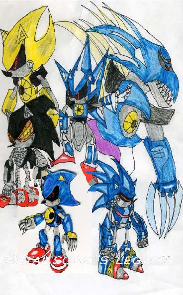 Metal Sonic's legacy by cosmo-the-plant