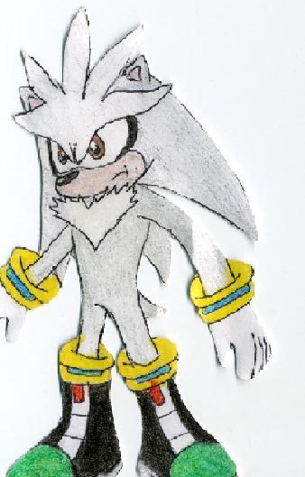 Silver the hedgehog by cosmo-the-plant