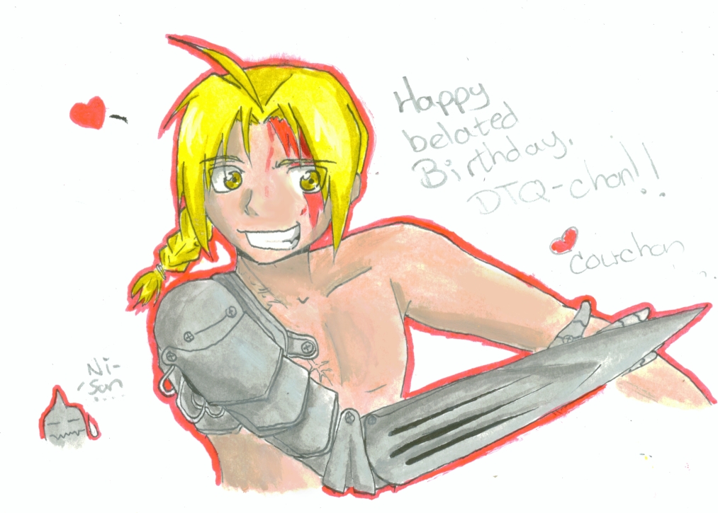 Happy Belated Birthday, DTQ-chan!!!! by cowqueen13