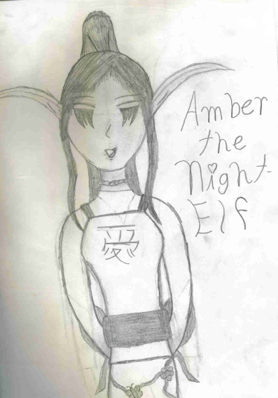 Amber The Night-Elf by crazicat06