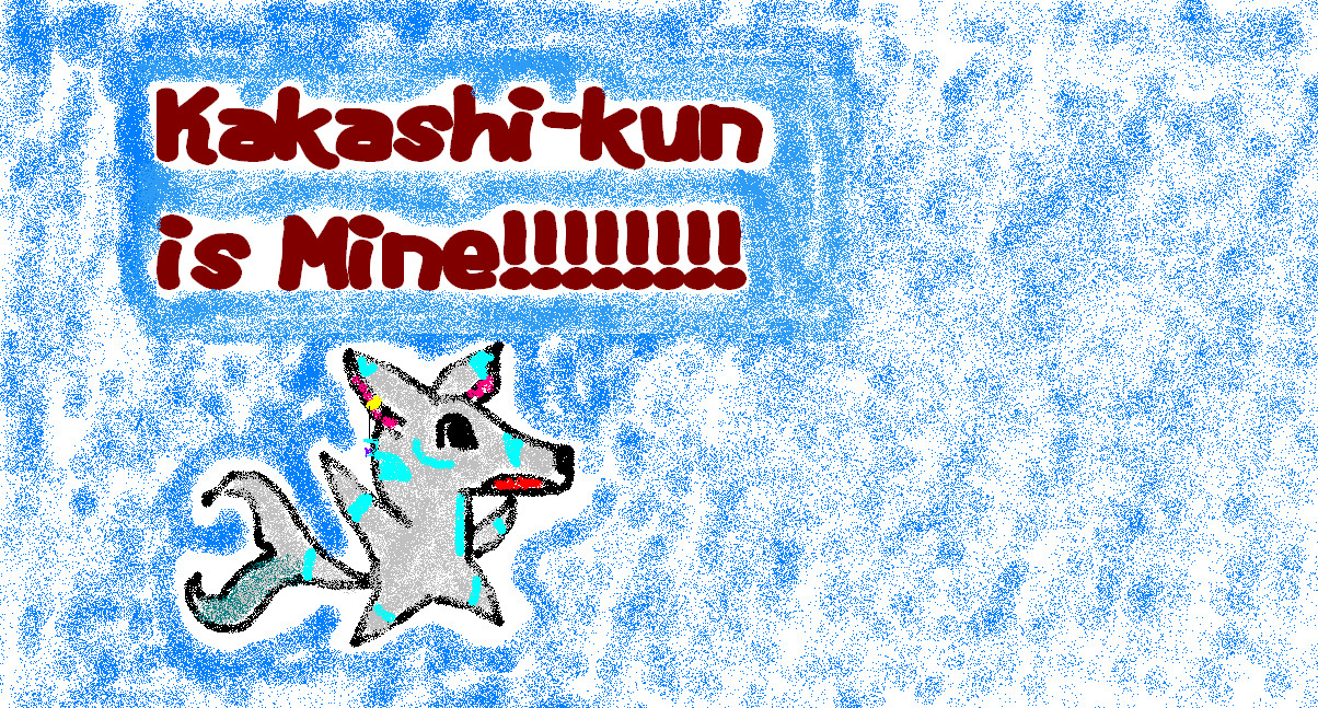 Kakashi-kun is mine!!!!! by crazicat06
