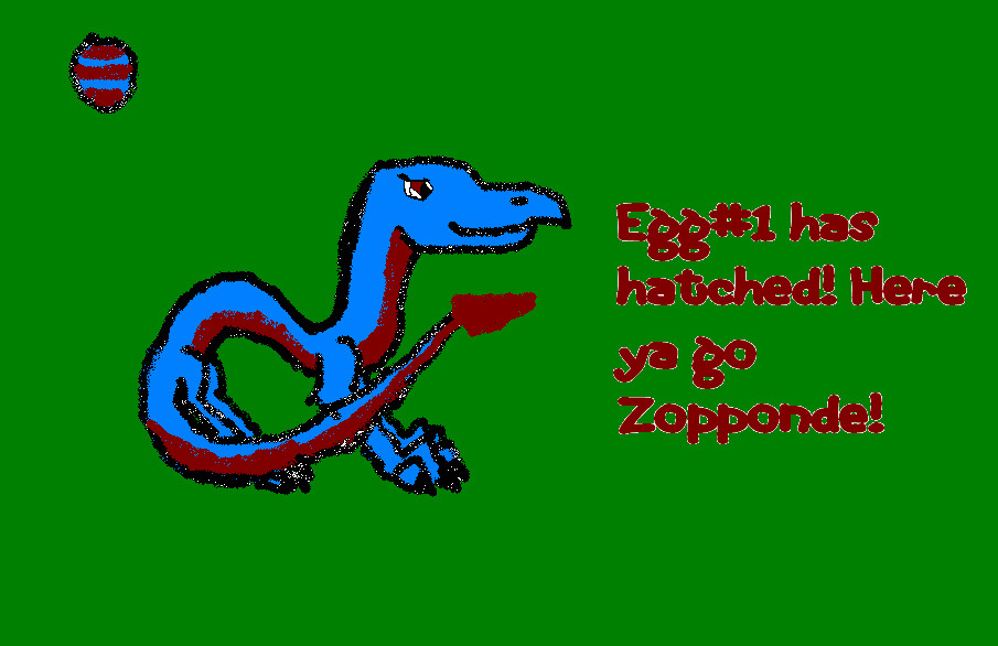 Egg #1 Zopponde by crazicat06