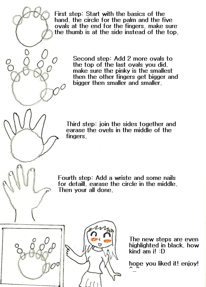 How to draw hands by crazy-about-drawing