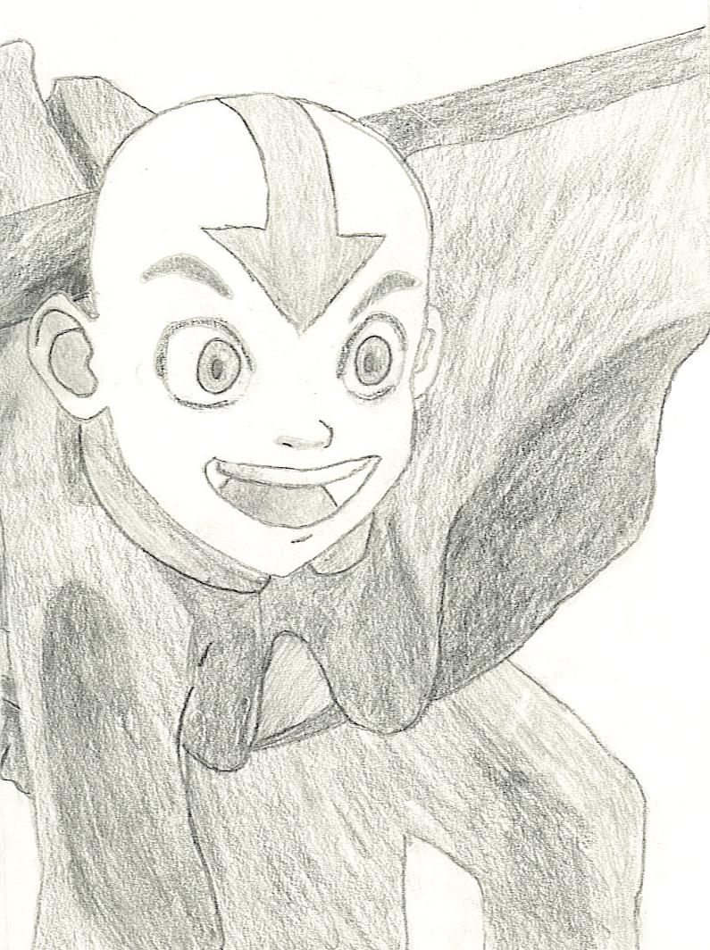 Aang by crazy-about-drawing