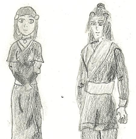 request for ILoveAang katara and haru by crazy-about-drawing
