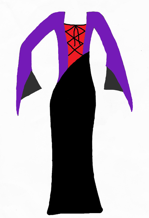 Gothic Dress by crazy_goth_fish