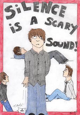 silence is a scary sound by crazybasketcaseloonyfreak