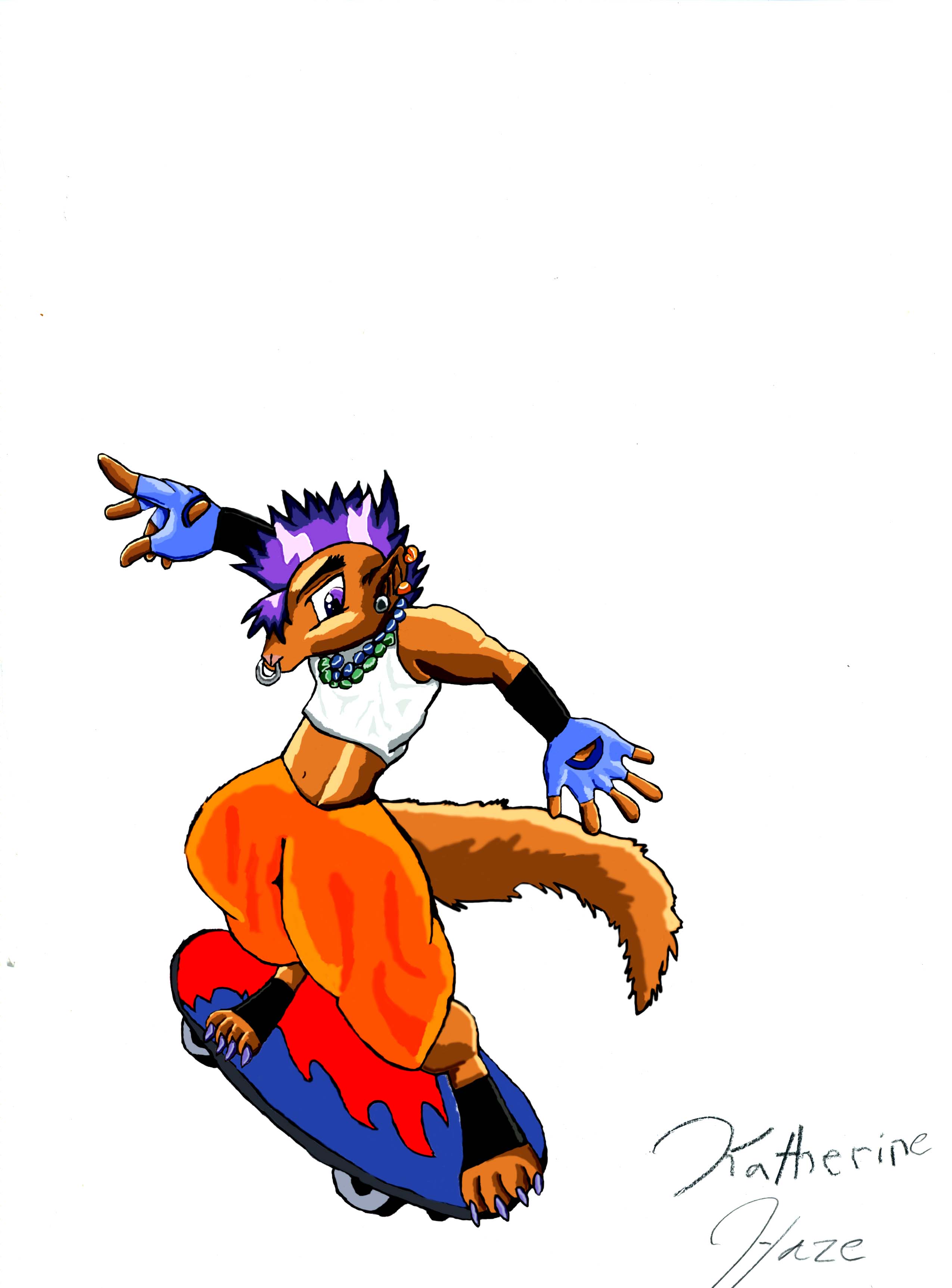 skater mongoose by crazykid15
