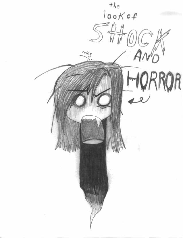 the look of shock and horror by crazypsychomonkey