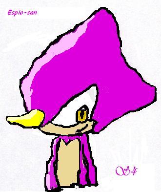 Espio smirking (bust shot) by crazzy4cradily