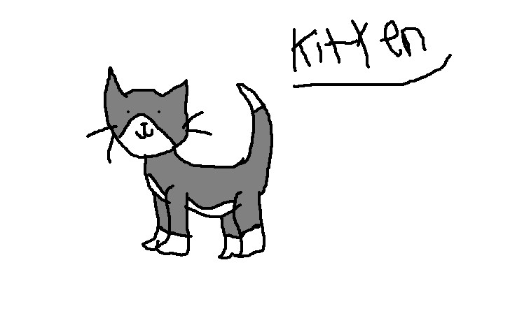 Kitten  XD by crazzyman46