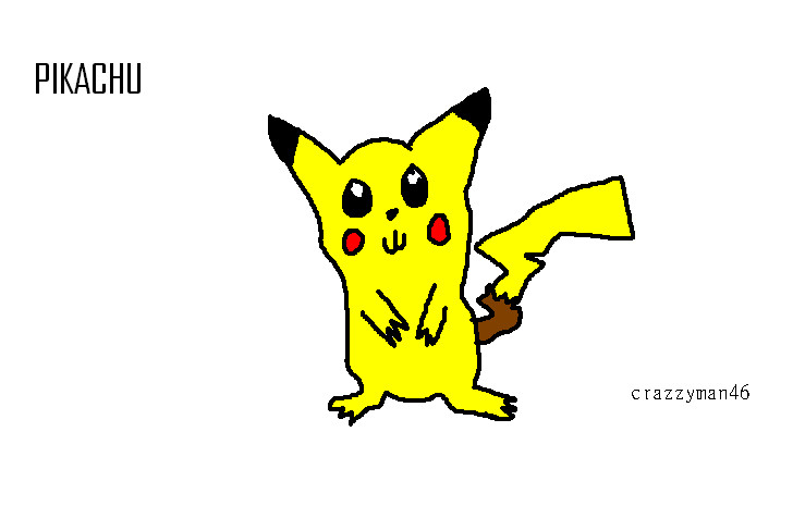 Pikachu XD by crazzyman46