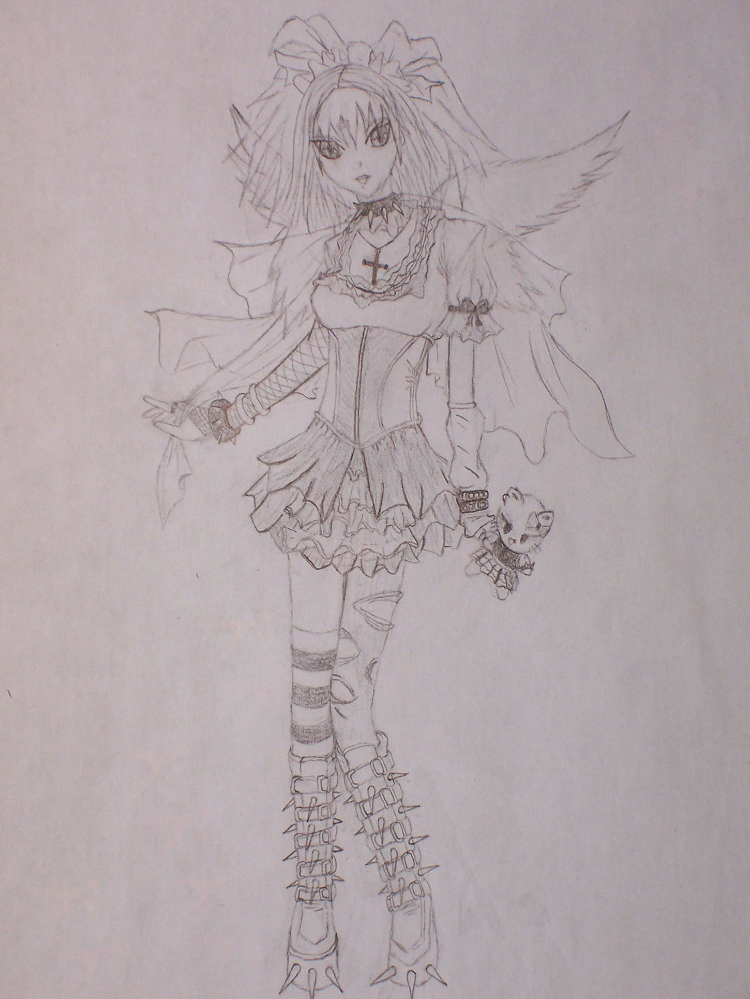 Gothic Lolita by creepy_skulls_and_roses