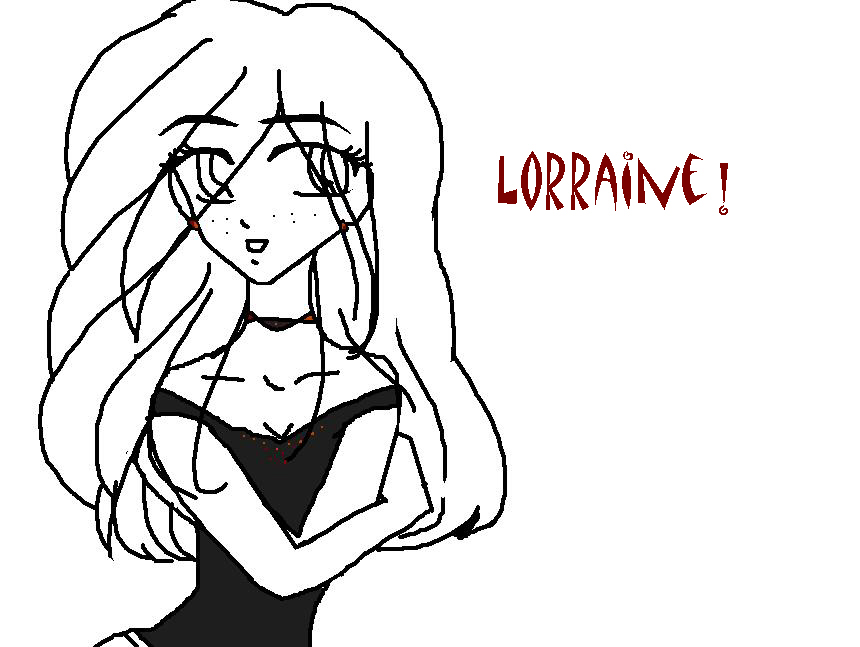 Miss Lorraine by cresentmoonsL-Z