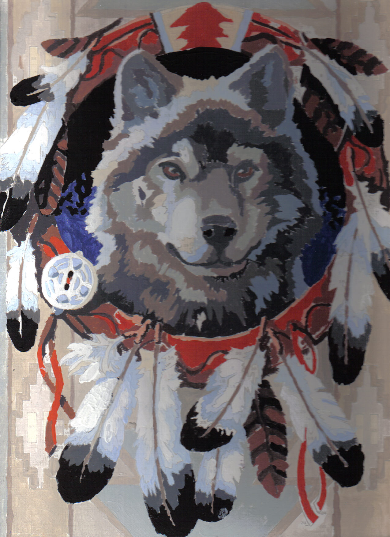 wolf spirit by crimsonrain01