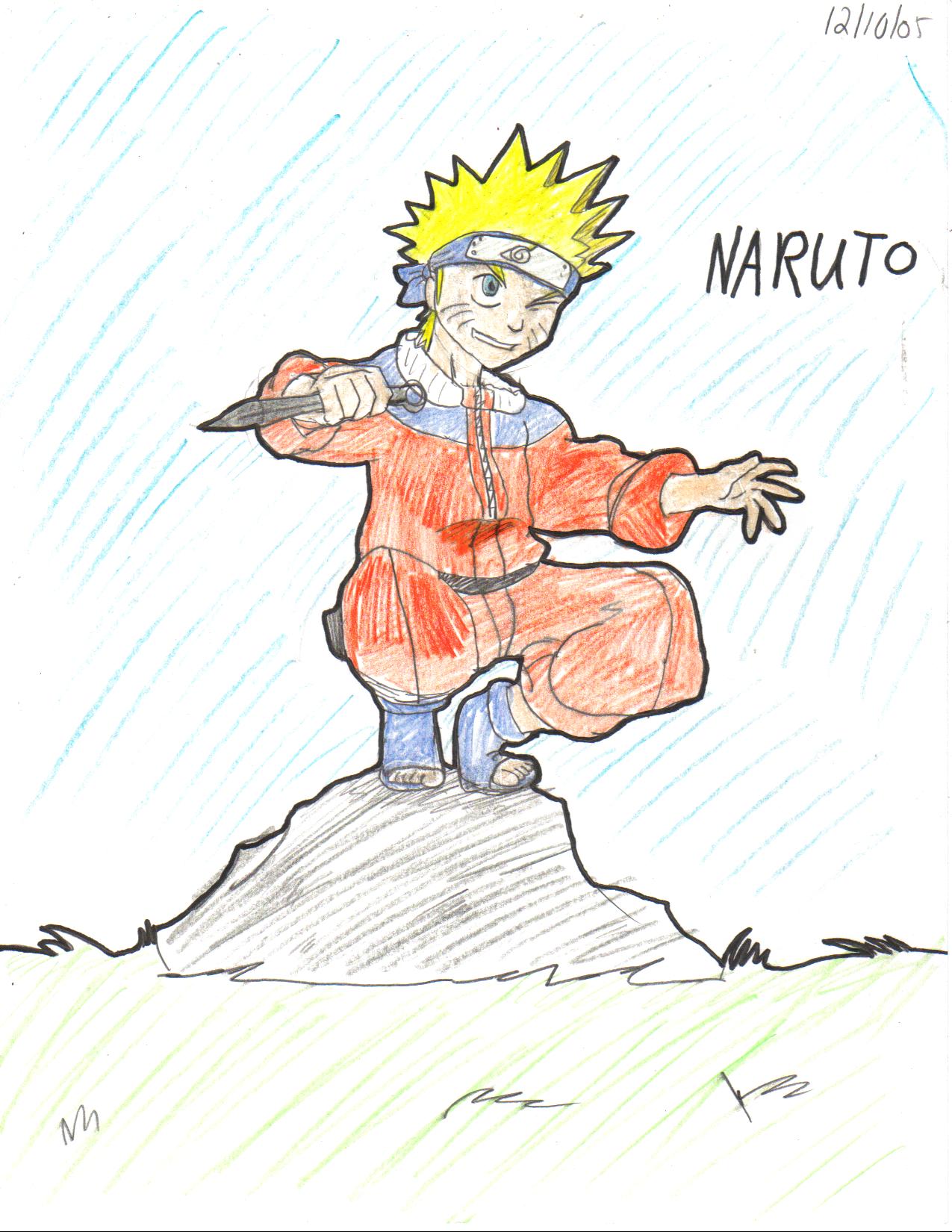 naruto (request for ikickbutt) by crocdragon89