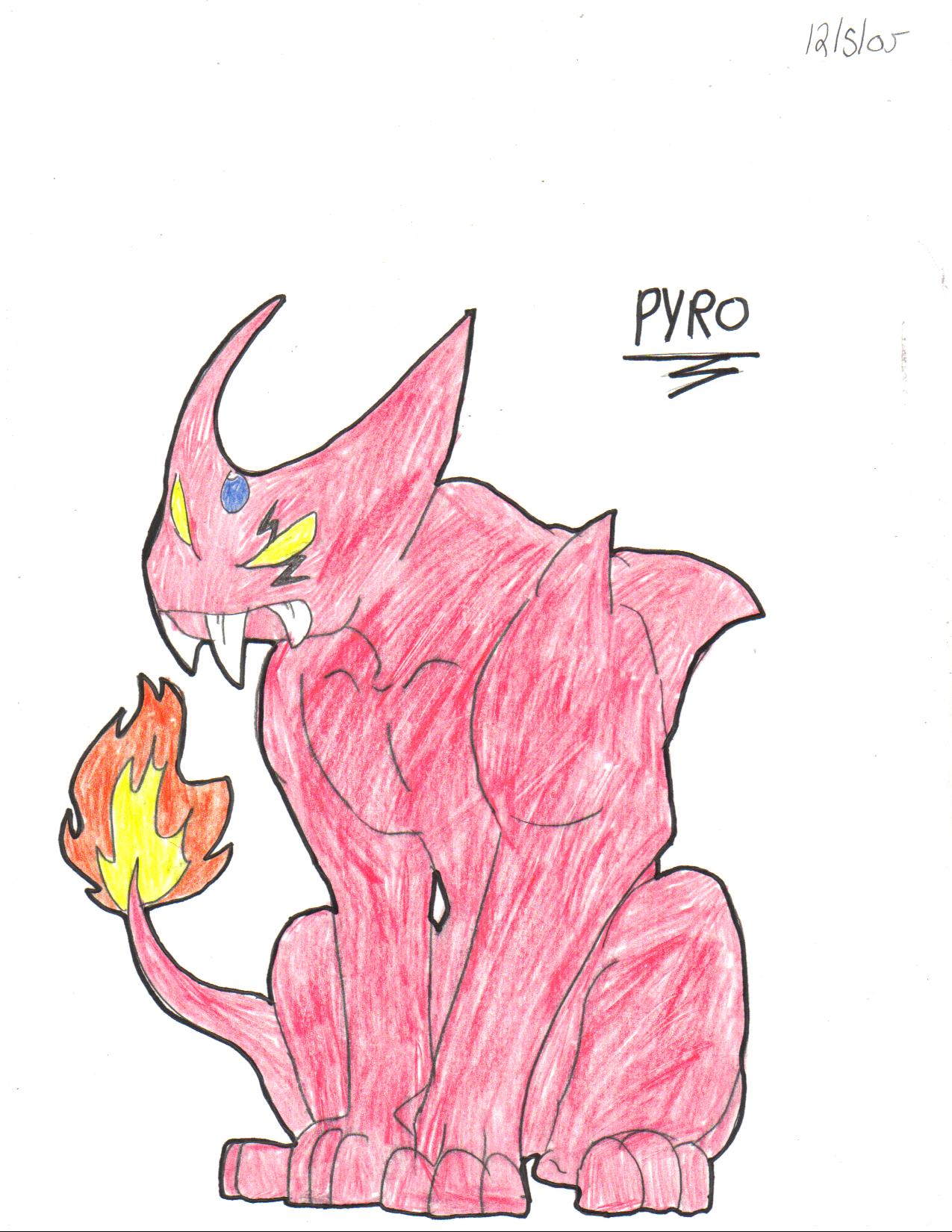 Pyro by crocdragon89