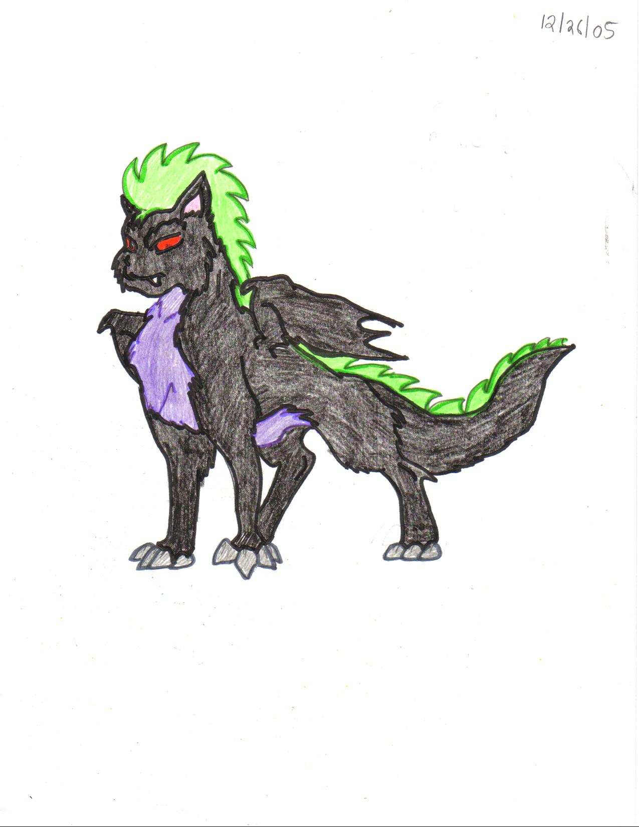 jonny's lunar dragon, Drakor by crocdragon89