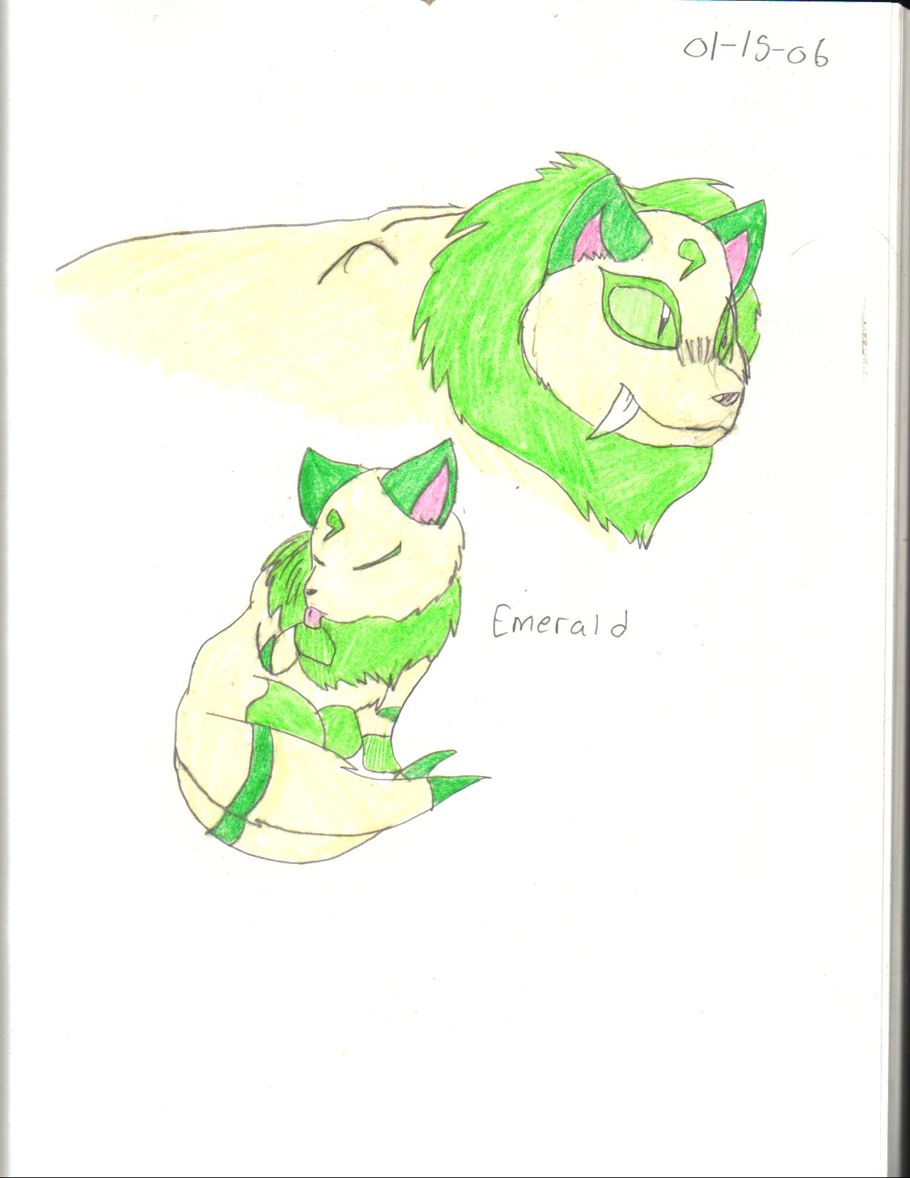 Emerald by crocdragon89