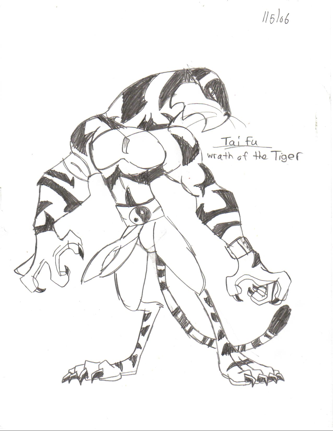 Tai Fu wrath of the tiger by crocdragon89