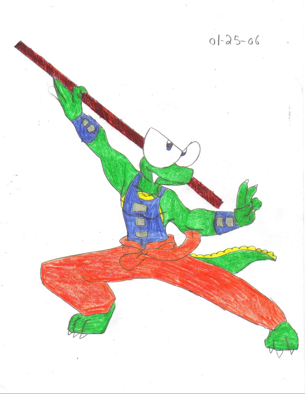 Kung Fu: Croc style by crocdragon89
