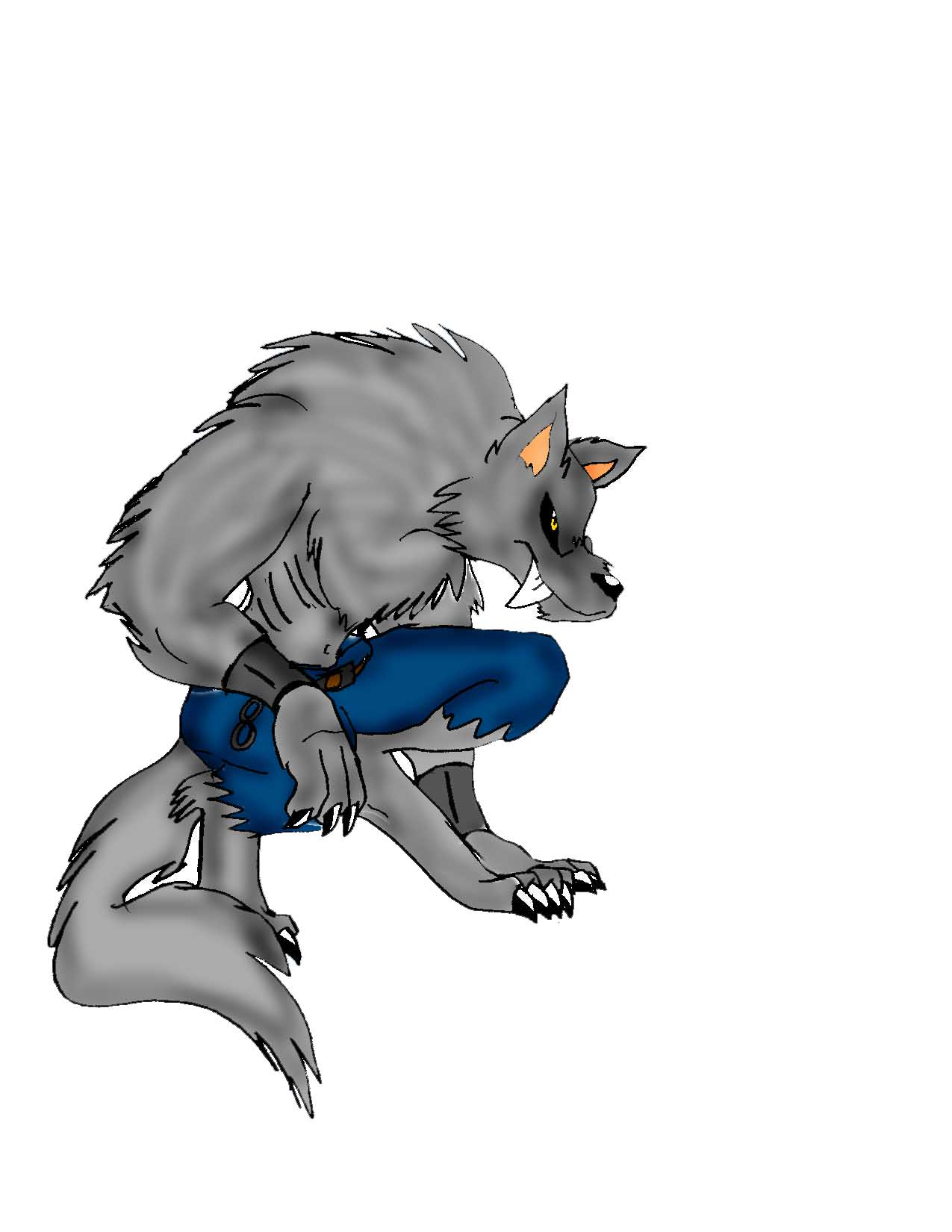 Bruno The Werewolf by crocdragon89