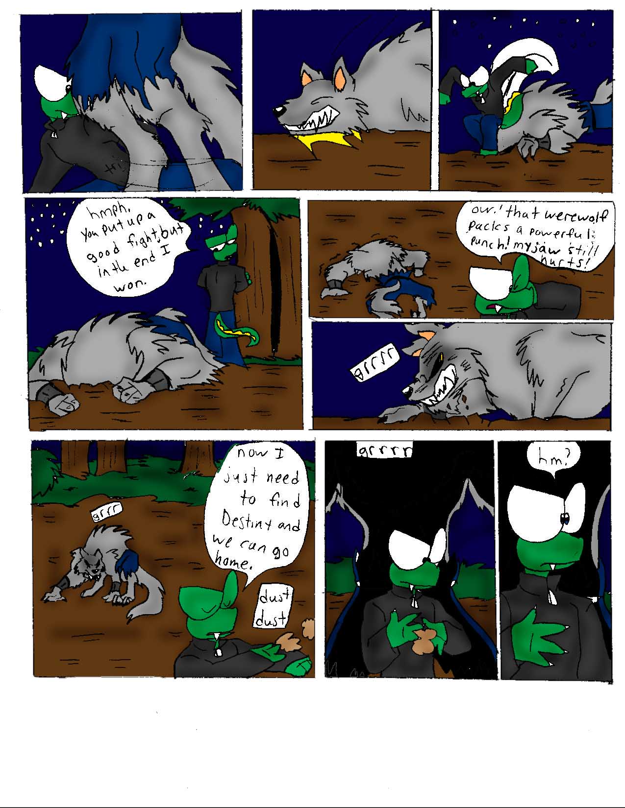 Meet Bruno comic#5 by crocdragon89