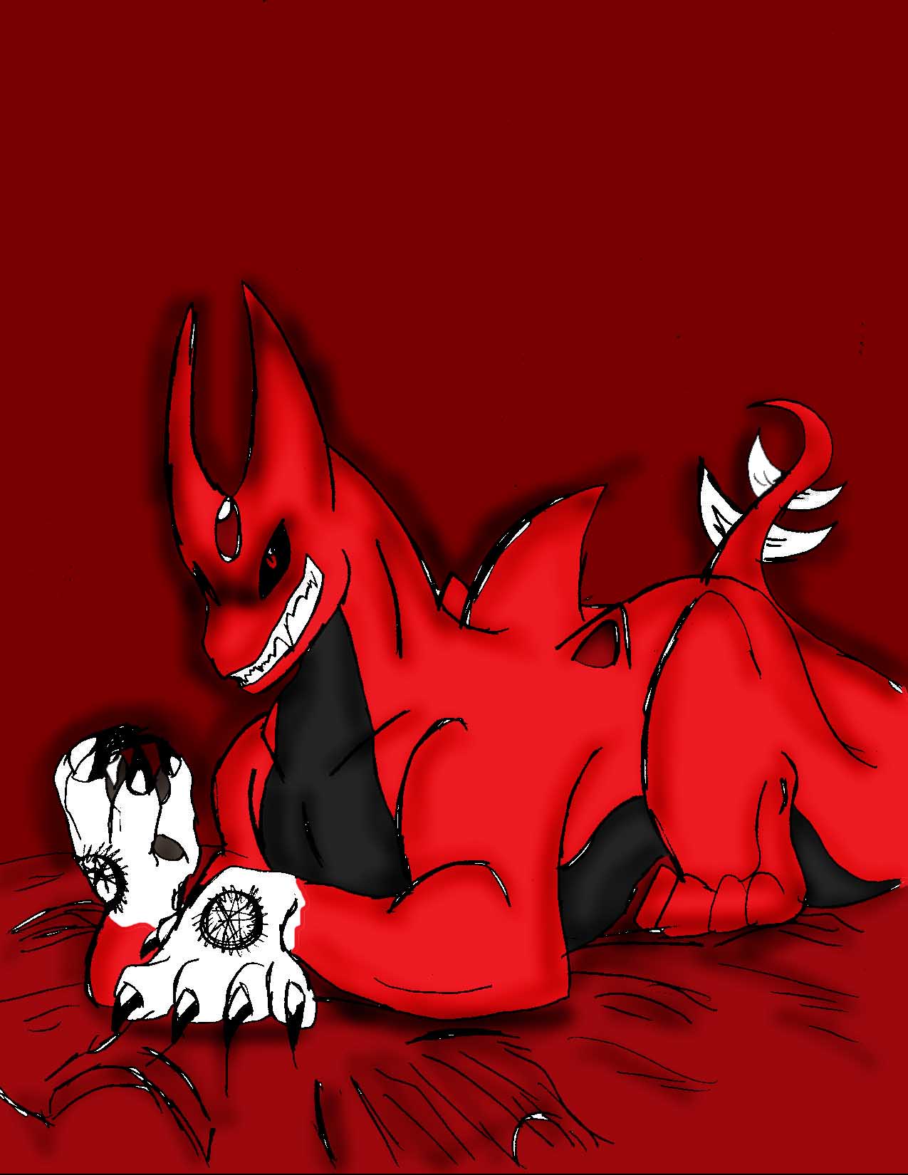 Alucard (zeon monsterized) by crocdragon89