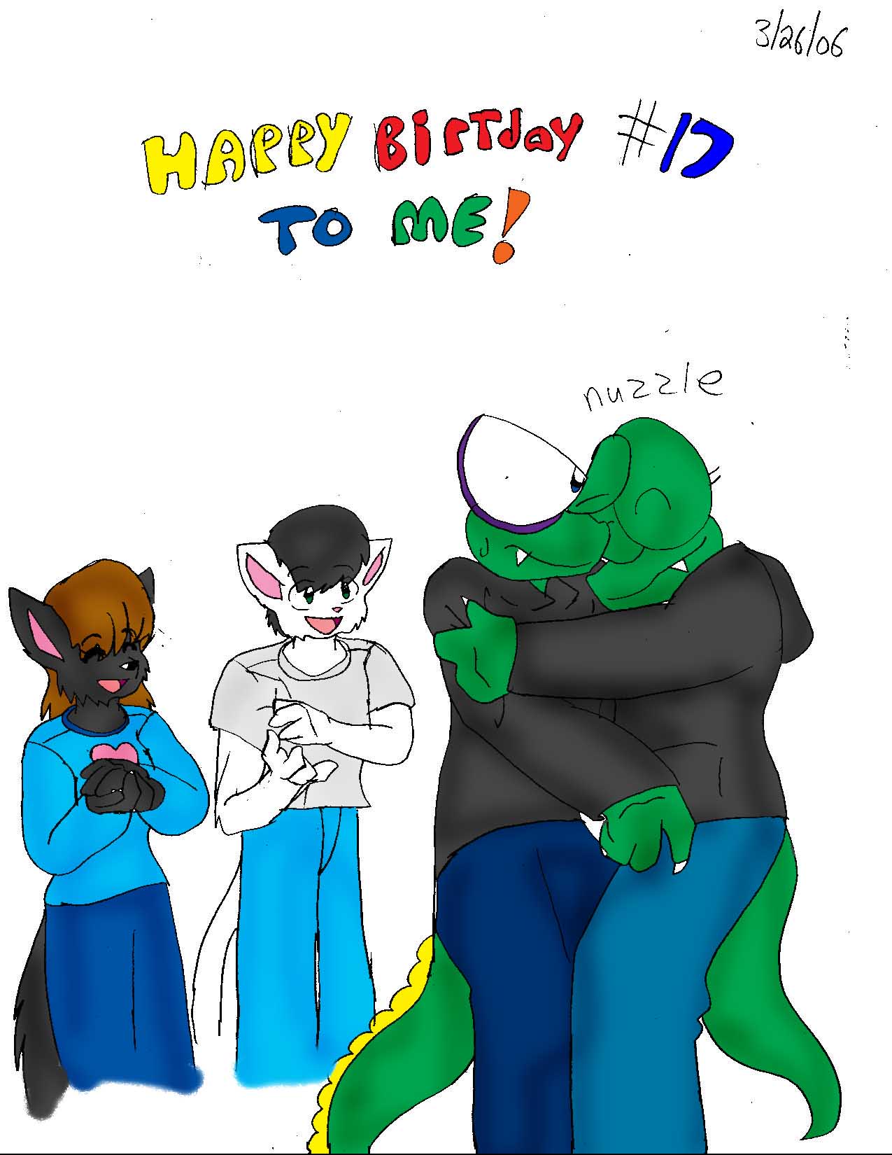 Happy Birthday to Me! by crocdragon89