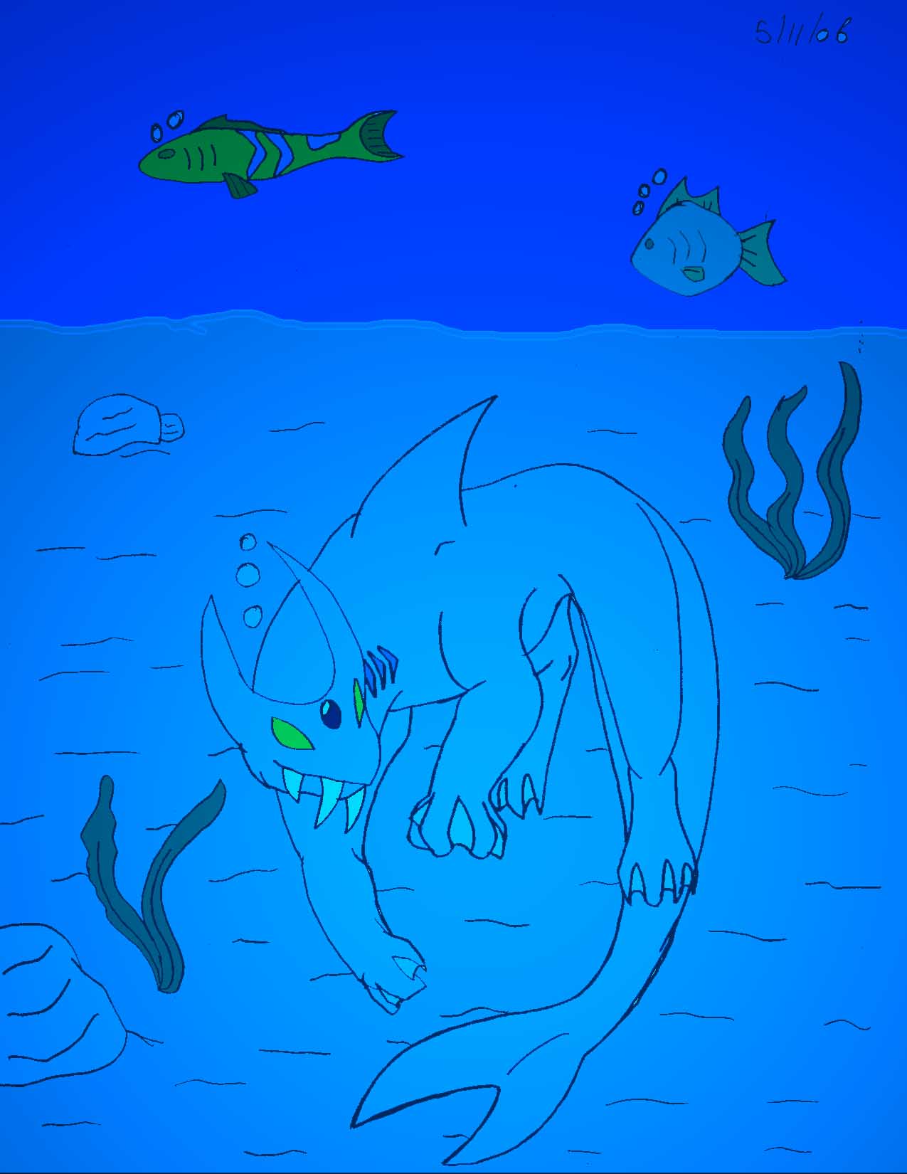 Under The Sea by crocdragon89