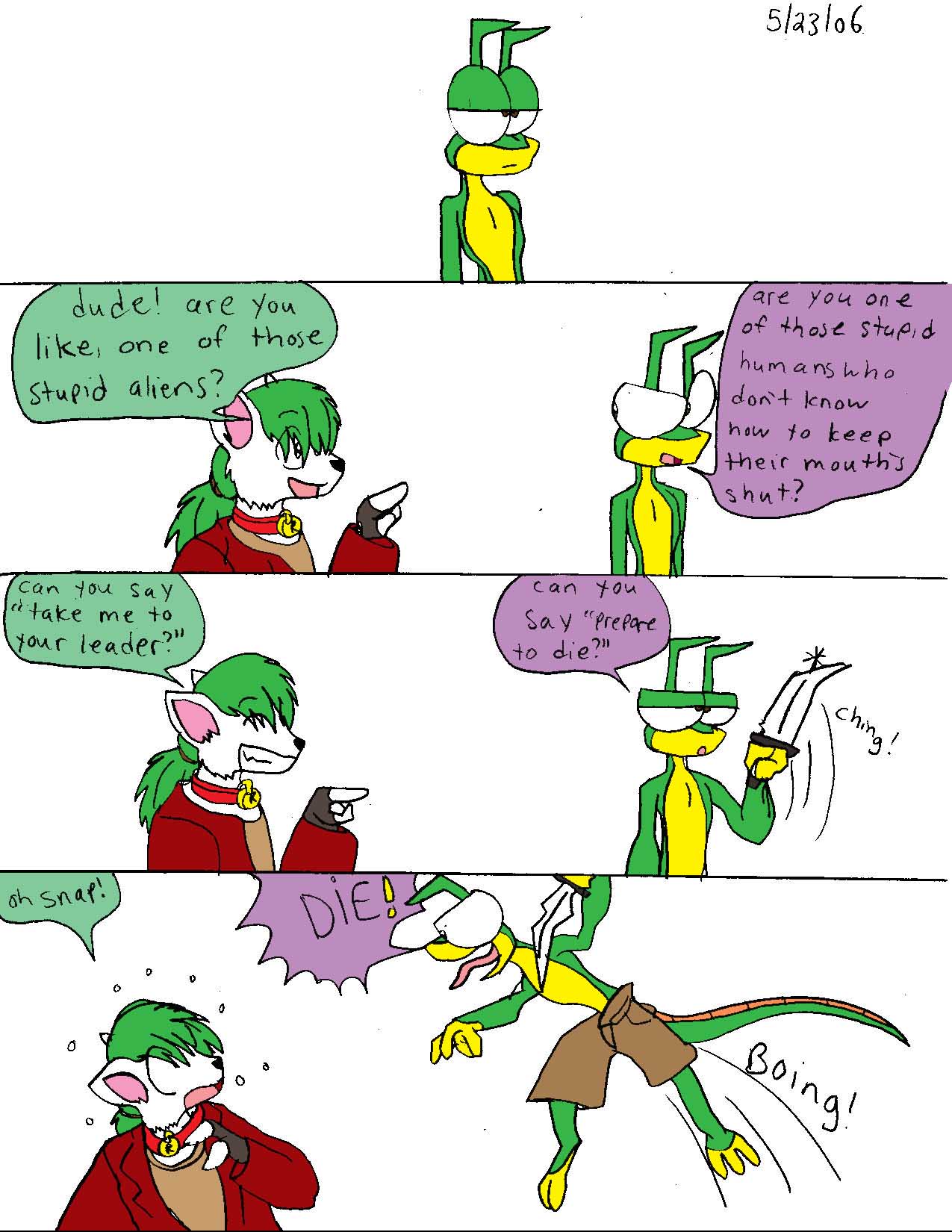 Ricky comic #7 by crocdragon89