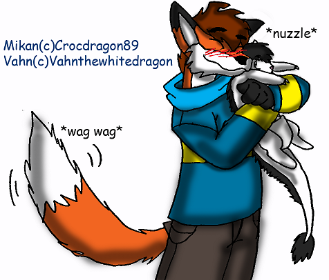 Huggles and Nuzzles by crocdragon89