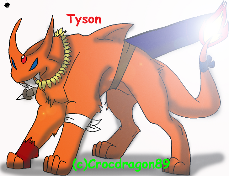 Tyson(zeon monsterized) by crocdragon89