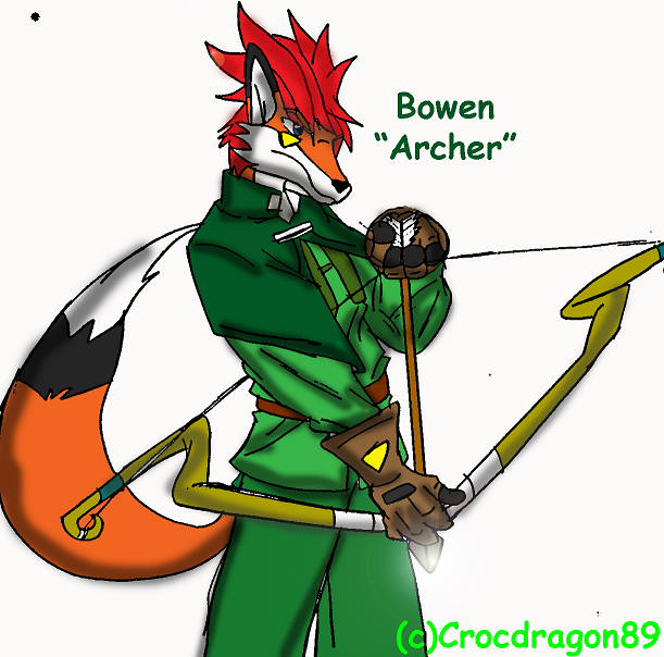 Bowen The Fox by crocdragon89