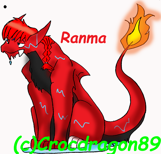 Ranma (girl form) by crocdragon89