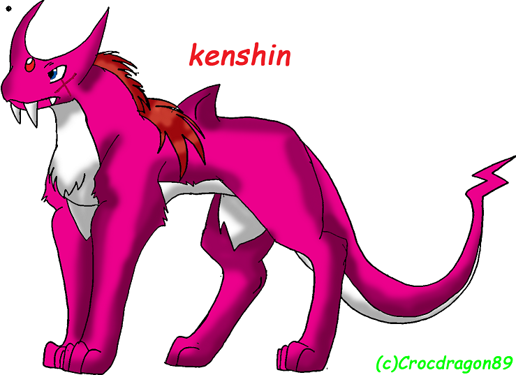 Kenshin (zeon monsterized) by crocdragon89