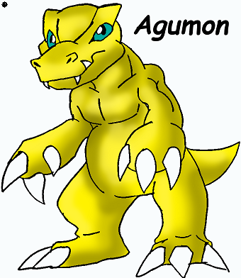 Agumon by crocdragon89