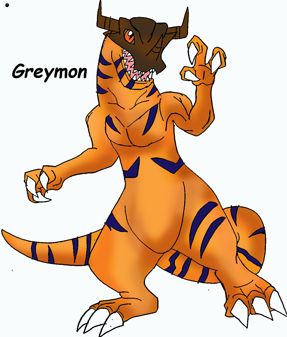 Greymon by crocdragon89