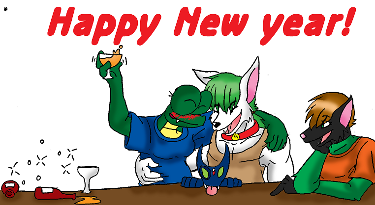 Happy New Year!!! (belated) by crocdragon89