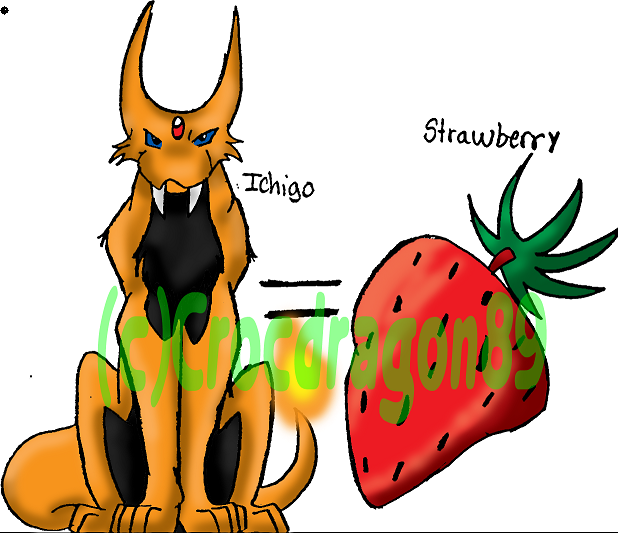 Ichigo's A Fruit! O.o by crocdragon89