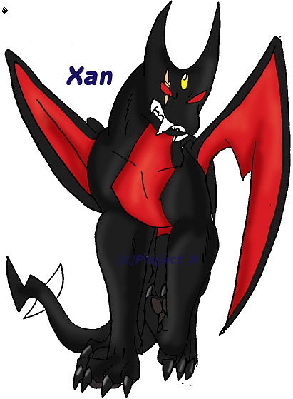 Xan The Hybrid For Project_x by crocdragon89