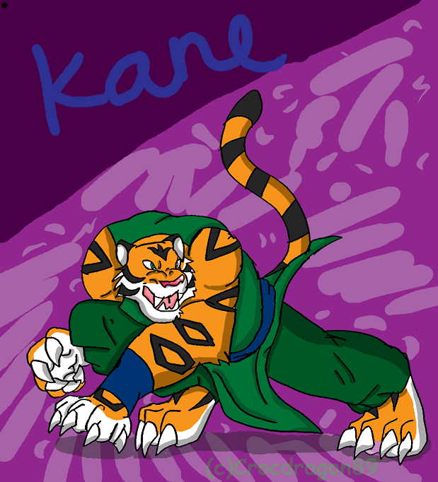 Kane The Tiger by crocdragon89